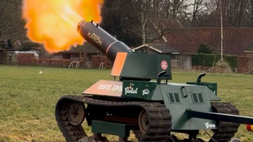 Grolsch kanon Foto: Studio Rheden