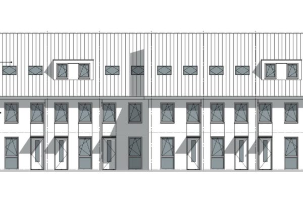 Plannen voor zes nieuwe woningen aan de Hogeweg Foto: Hogeweg 1-1a Velp
