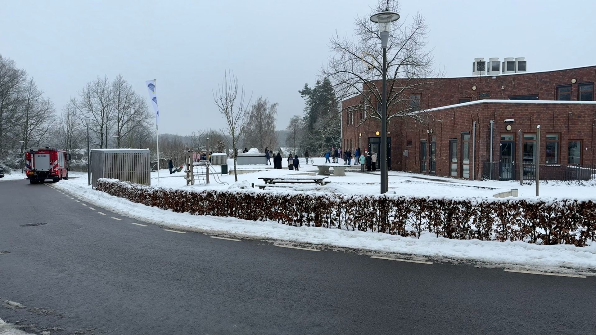 Brandweer bevrijdt leerling uit hardnekkige schoolstoel