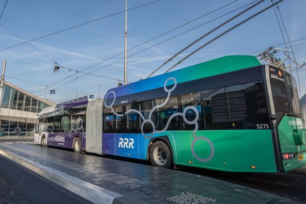 Transdev test nieuwe trolleybussen Foto: Transdev