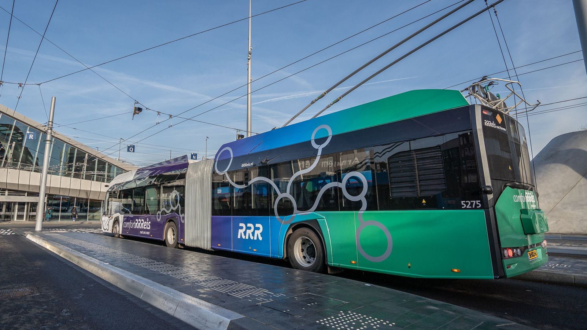 Trolleybussen blijven rijden ondanks grote veranderingen in busvervoer