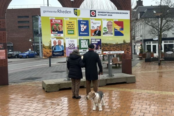 25 stembureaus open voor gemeenteraadsverkiezingen in Rheden Foto: Martin Slijper