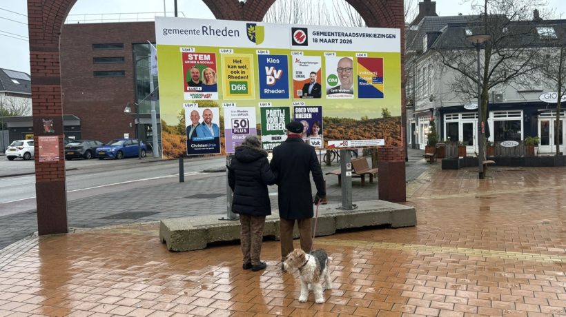 25 stembureaus open voor gemeenteraadsverkiezingen in Rheden Foto: Martin Slijper
