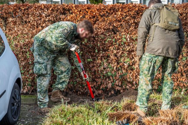 Restanten fosforgranaat gevonden Foto: Persbureau Heitink