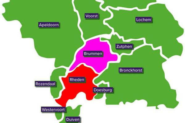 Rheden en Brummen willen fuseren Foto: Studio Rheden