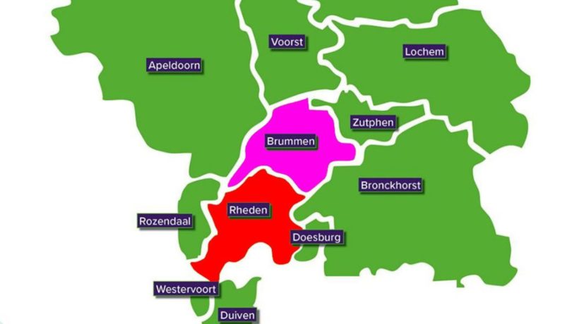 Rheden en Brummen willen fuseren Foto: Studio Rheden