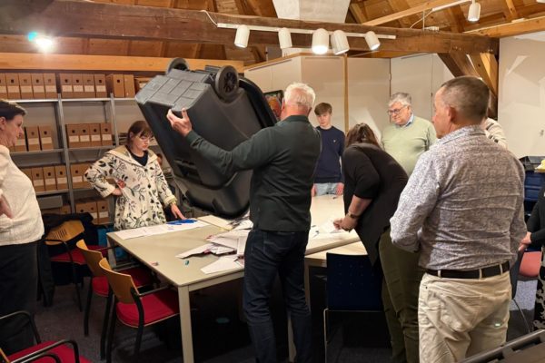 Het tellen is begonnen Foto: Martin Slijper