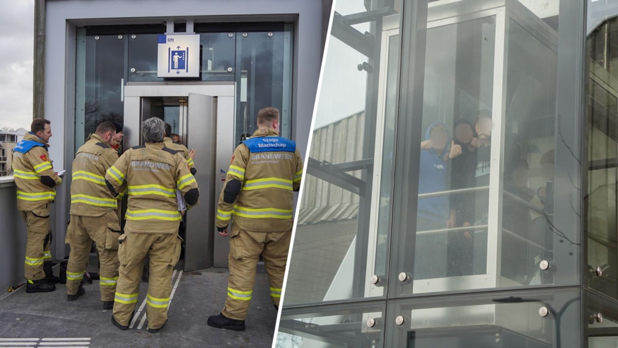 Op station Dieren zaten in 2024 zes jongens twee uur opgesloten in een lift. Foto: Dennis van Bemmel/Persbureau Heitink