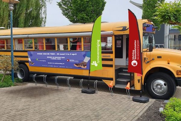 TekenPreventieBus naar mbo-school in Velp Foto: TekenPreventieBus