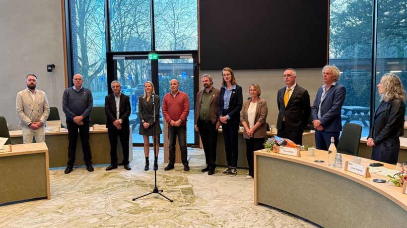 De nieuwe gemeenteraad van Rheden Foto: Martin Slijper