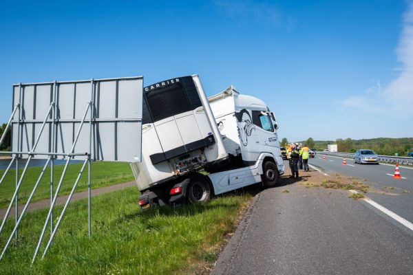 Chaos op A348 Foto: Persbureau Heitink