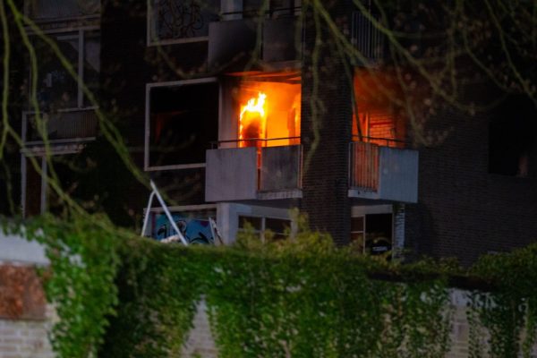 Brandstichting in Rhederhof Foto: Persbureau Heitink