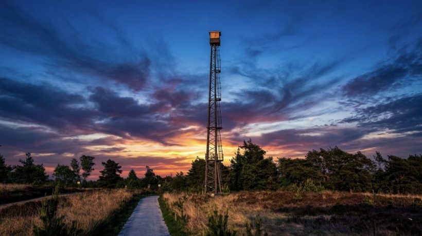 Brandtoren op het Rozendaalse Veld Foto: Martin Slijper