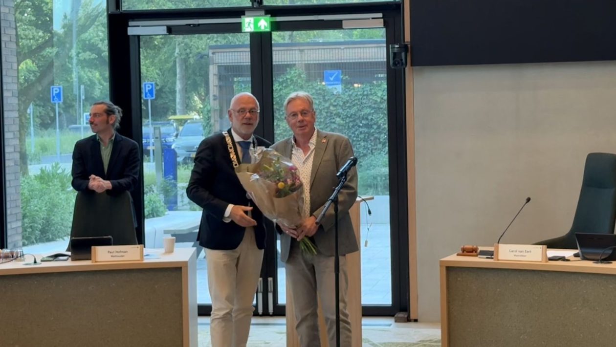 Frans Kooistra wordt opnieuw raadslid Foto: Martin Slijper