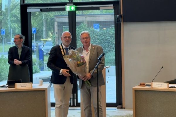Frans Kooistra wordt opnieuw raadslid Foto: Martin Slijper