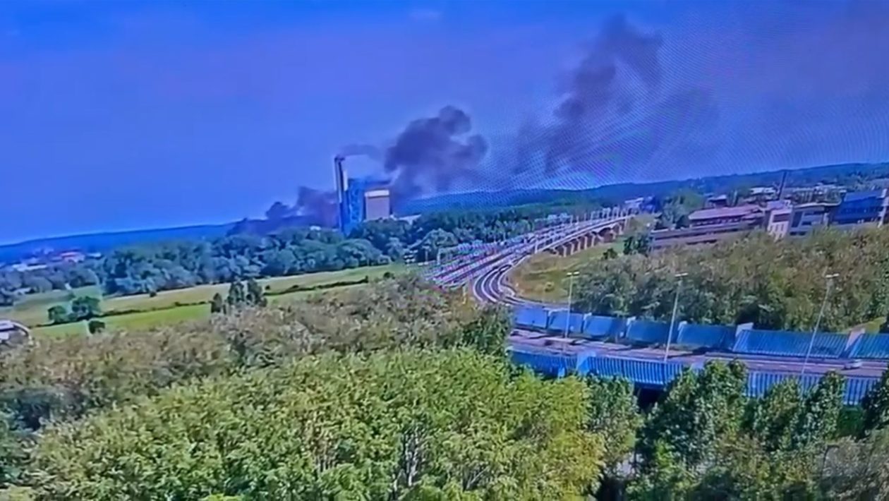 Brand bij afvalverwerker Duiven Foto: Studio Rheden