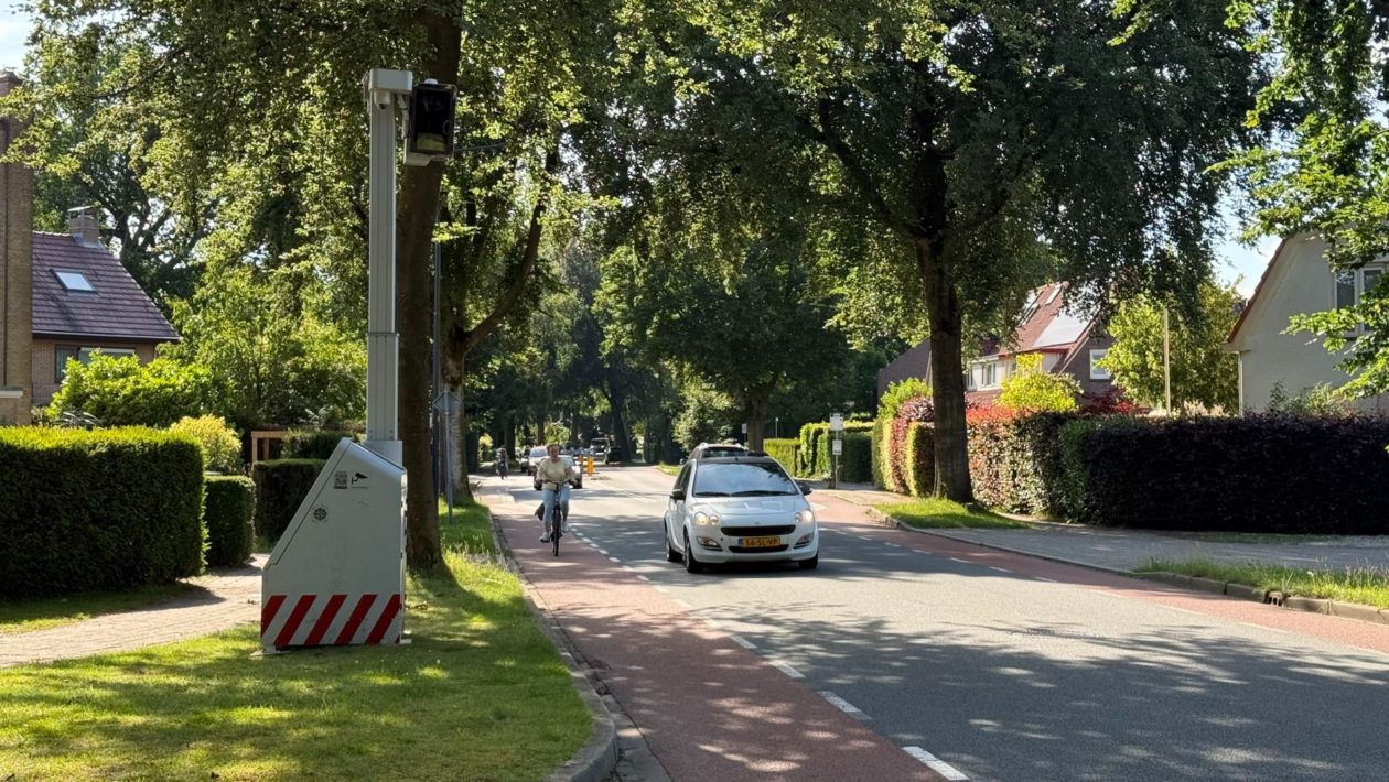 Flitser slaat toe in Velp: ben jij al op de foto gezet? Foto: Martin Slijper