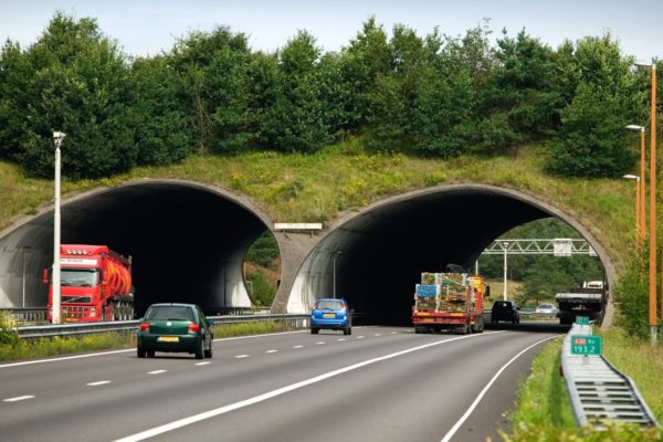 Het ecoduct Woeste Hoeve. Foto: Rijkswaterstaat