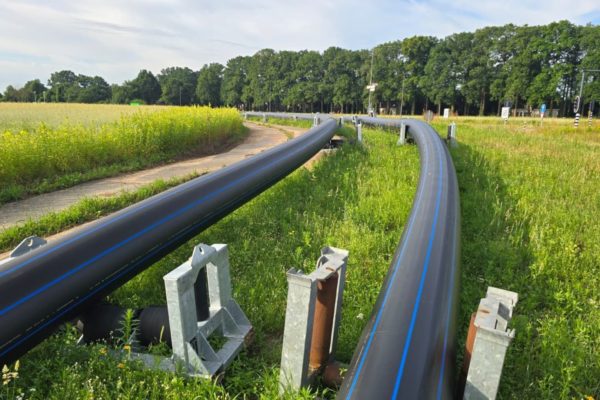 Nieuwe hoofdwaterleidingen van Vitens Foto: Studio Rheden