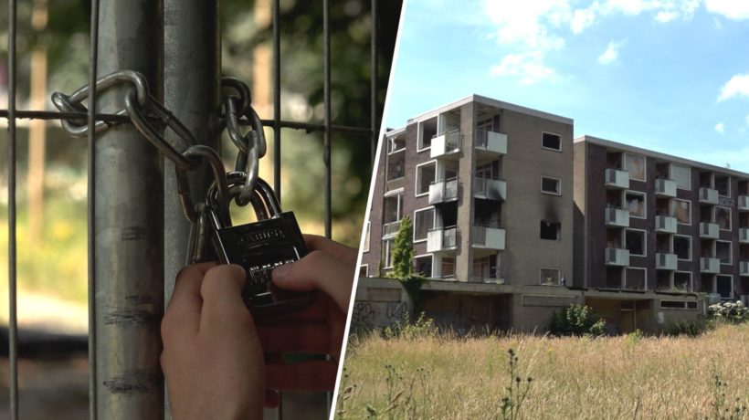 Waarom mensen toch dit levensgevaarlijke vervallen bejaardentehuis binnengaan Foto: Omroep Gelderland