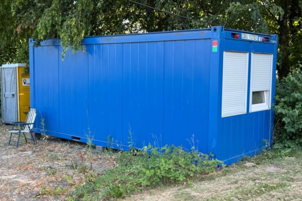 Gemeente legaliseert wooncontainer bij De Roskam achteraf Foto: Martin Slijper