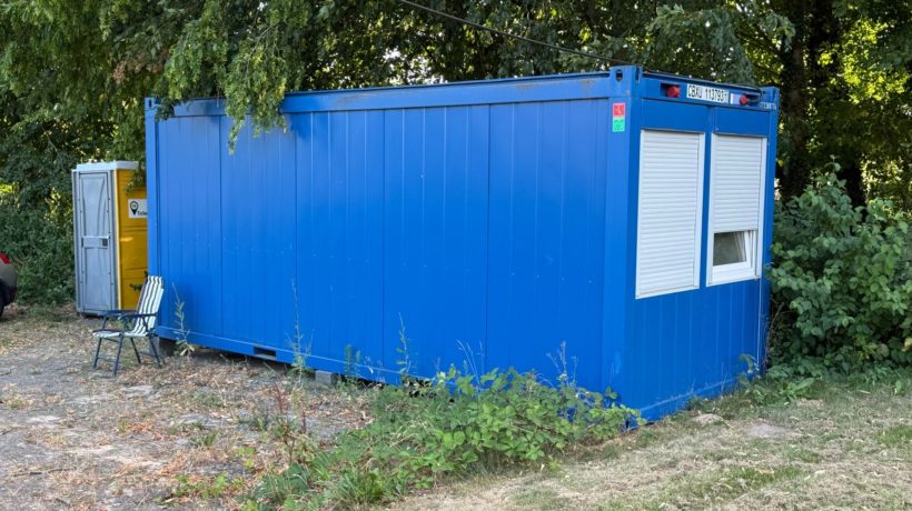 Gemeente legaliseert wooncontainer bij De Roskam achteraf Foto: Martin Slijper