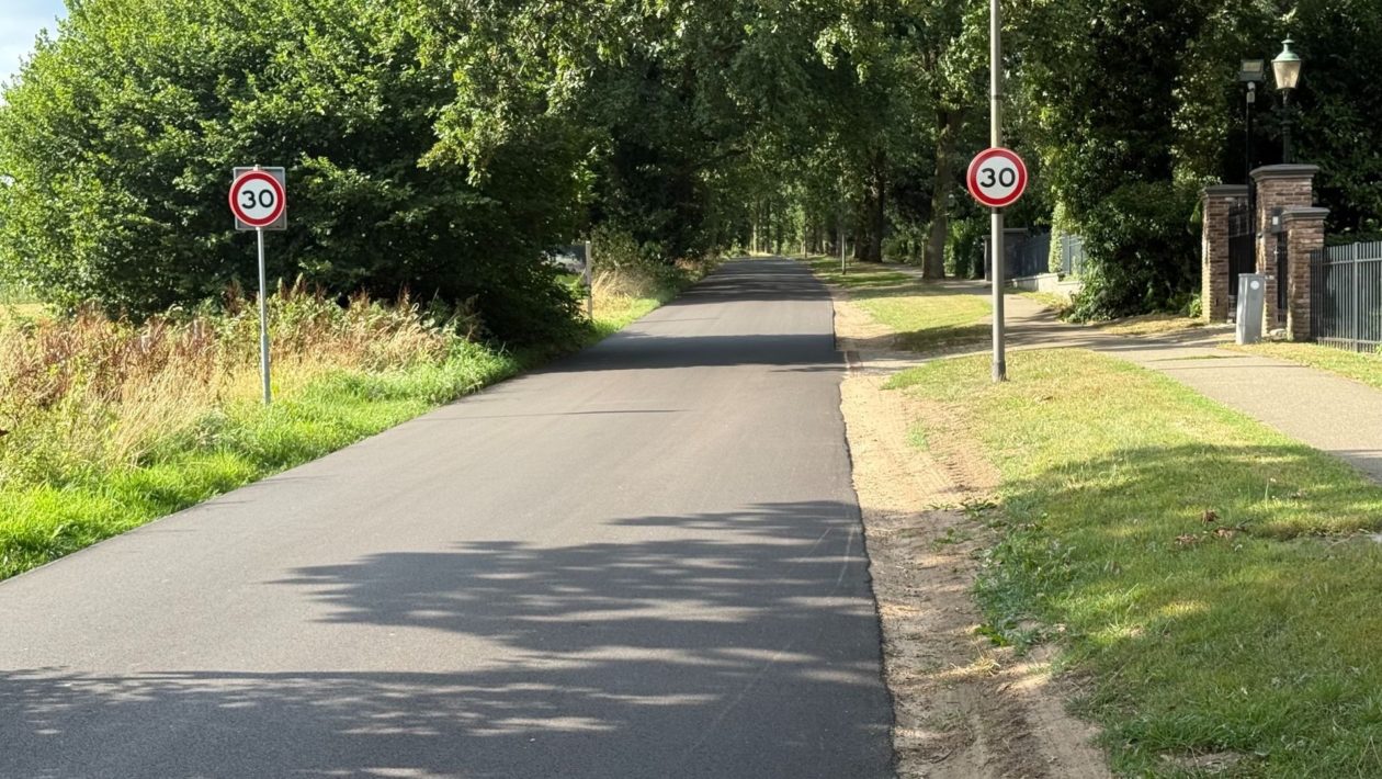 Nieuwe Schietbergseweg zorgt voor verwarring Foto: Martin Slijper