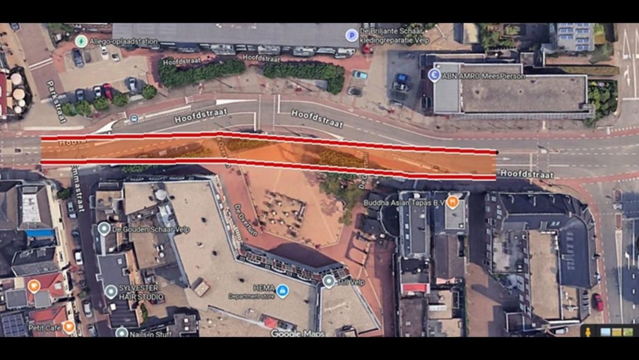 Inwoners starten petitie tegen plannen voor Overtuin in Velp Foto: Google