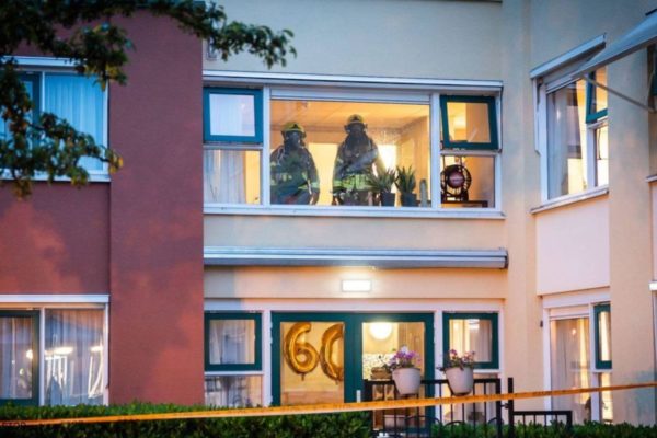 Vragen over brand bij Attent Foto: Persbureau Heitink