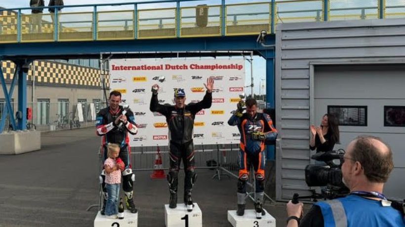 Brandweerman uit Rheden succesvol op TT Circuit Assen Foto: Dennis Timmer